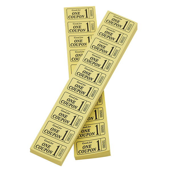 1 Sheet of 20 Tickets